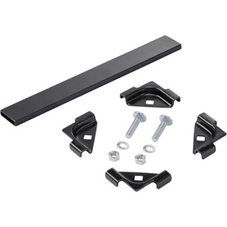 Kit de Remate de Pasacables, Para Escalerillas de 18 in (45.7 cm) de Ancho, de Acero, Color Negro
