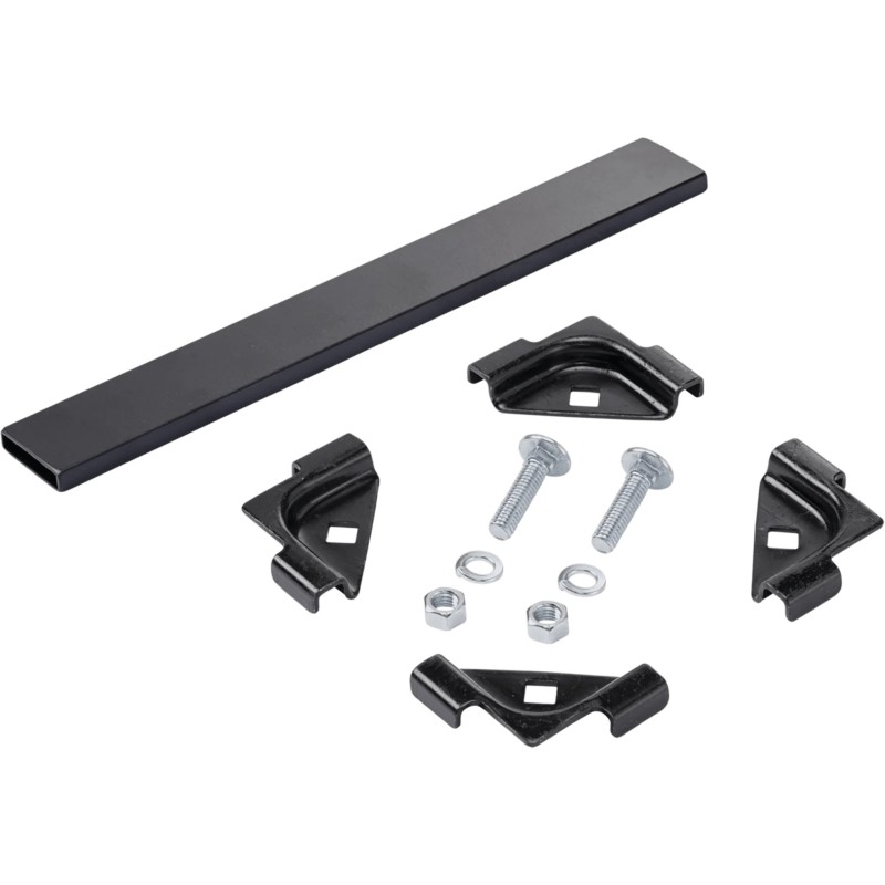 Kit de Remate de Pasacables, Para Escalerillas de 18 in (45.7 cm) de Ancho, de Acero, Color Negro