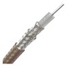 Carrete de 305 Metros (1000 Pies) de Cable Coaxial Tipo RG-142, Doble Malla, 50 Ohms
