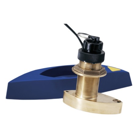 Sensor Multifunción B744V / Frecuencia Dual 50-200 kHz / Profundidad-Velocidad-Temperatura / Bronce / Rango de Velocidad