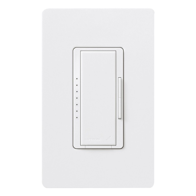 Atenuador (dimmer) de pared Maestro de 1000 W incandescente/halógeno y 800 W MLV, 120 V, un polo o multilocalización, si