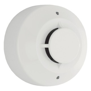 Detector fotoeléctrico de humo inalámbrico direccionable con base incluida, para red mallada SWIFT