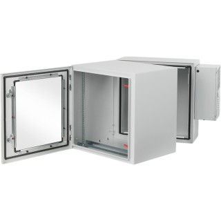 Gabinete Rack ProTek de Doble Bisagra con Puerta de Ventana / 48.54 x 23.62 x 27.95 in (1233 x 600 x 710 mm) / NEMA Type