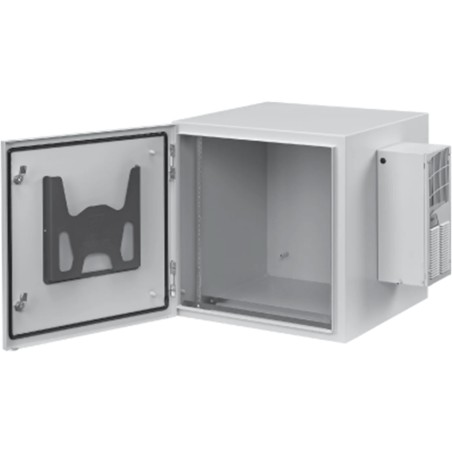 Gabinete Industrial ProTek de 26 UR de 1235 x 600 x 610 mm Puerta Sólida Con Aire Acondicionado / Protección NEMA Tipo 4