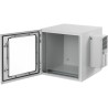 Gabinete Industrial ProTek de 12 UR de 612 x 600 x 614 mm Puerta con Ventana Con Aire Acondicionado de 800 BTU / Protecc