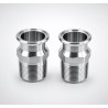 Kit de Adaptadores Tri-Clamp a NPT 1″ Macho (× 2) / Conexión a Instalación Tri-Clamp / Para Enfriador RackChiller RDHX P