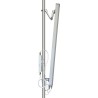 Antena Sectorial Dual-Band 14 dBi / Frecuencia 2400-2500 MHz y 5150-5850 MHz / Ganancia 14.5 dBi y 14.3 dBi / Polarizaci