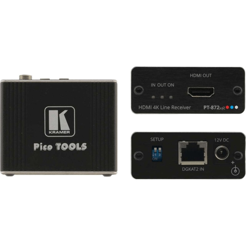 Receptor Compacto HDMI 4K HDR