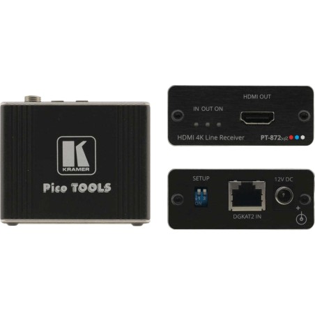 Receptor Compacto HDMI 4K HDR