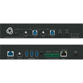 Switcher Extensor 3x1 4K60 USB-C/HDMI