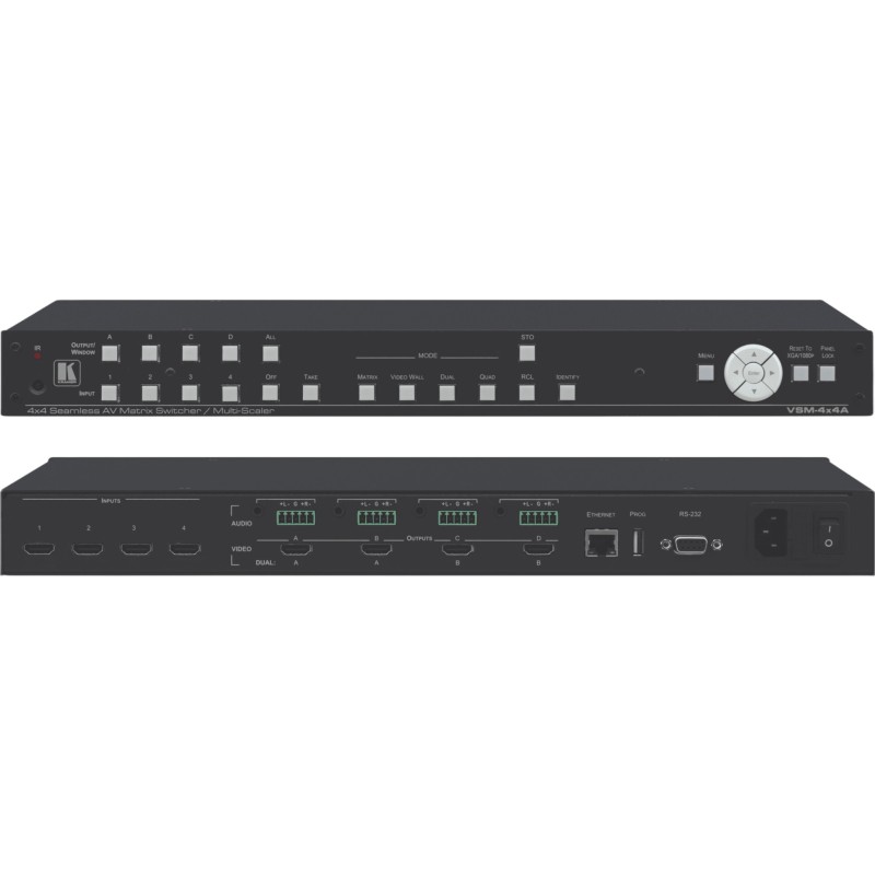 Matriz AV Seamless 4x4 Multi-Scaler