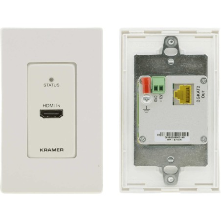 Transmisor Wall-Plate HDMI 4K HDR