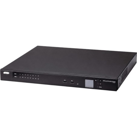 Switch KVM over IP DigiKVM 16 Puertos / Video Remoto 4K 3840 x 2160 @ 30Hz / Hasta 100 m Cat 5e/6 / Dual 10G NIC + 2 SFP