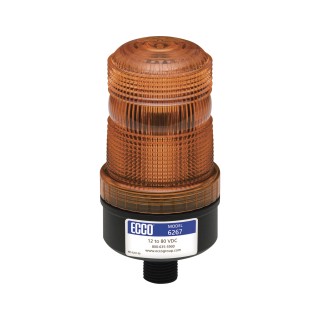 Mini baliza de LED color ambar montaje permanente SAE Clase III