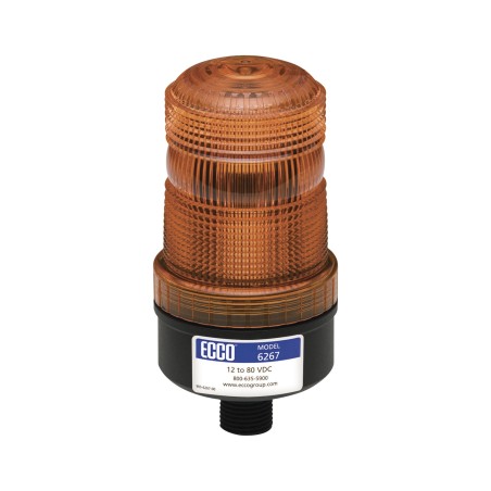 Mini baliza de LED color ambar montaje permanente SAE Clase III