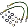 Kit de Unión y Puesta a Tierra / Cobre 12 AWG / Aislado Verde-Amarillo / 600 V / Incluye Herrajes / Para Gabinetes D-BOX