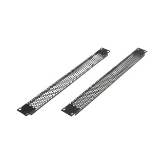 Panel de Ventilación Rackeable 1U – Kit de 2 Piezas, 19"
