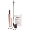 Kit Pararrayo con Punta de Aluminio con Avance de Cebado de 6 m. y Accesorios de Instalación en Torre.