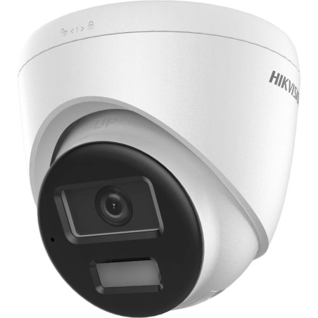 [Dual Light] Turret IP 2 Megapixel / Lente 2.8 mm / 30 mts IR + 30 mts Luz Blanca / Micrófono Integrado / ACUSENSE Lite 