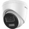 [Dual Light] Turret IP 2 Megapixel / Lente 2.8 mm / 30 mts IR + 30 mts Luz Blanca / Micrófono Integrado / ACUSENSE Lite 