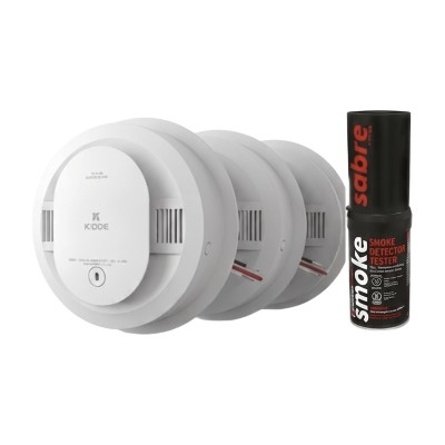 Kit de 20 Detectores de Humo Autónomos KIDDE con Batería 10 Años / Pro