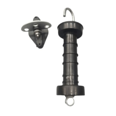 Manija de Puerta para Cerco Eléctrico / Material PP + Metal / Colgador