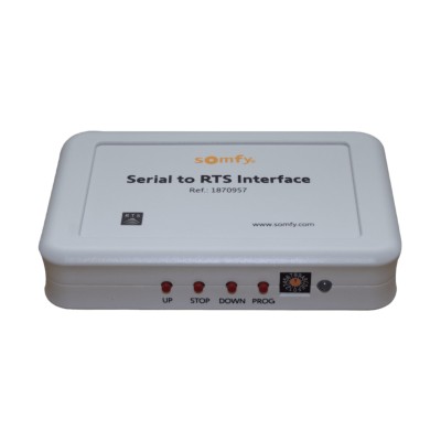 Traductor Universal Somfy Connect, integre SOMFY con el sistema de con