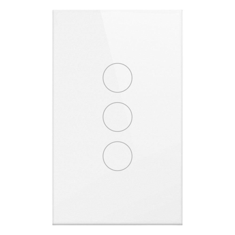 (Wifi) Apagador switch inalámbrico WIFI, control de 3 regresos de carg