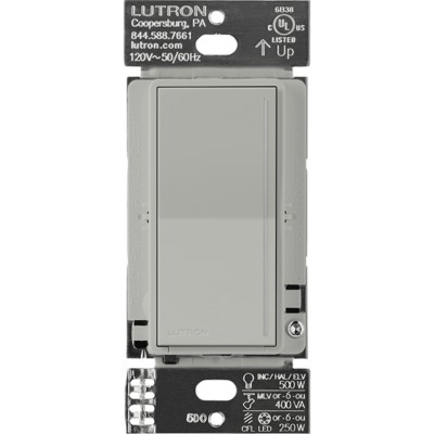 (RadioRa3) )Atenuador (dimmer) Auxiliar de pared, compañero de atenuad