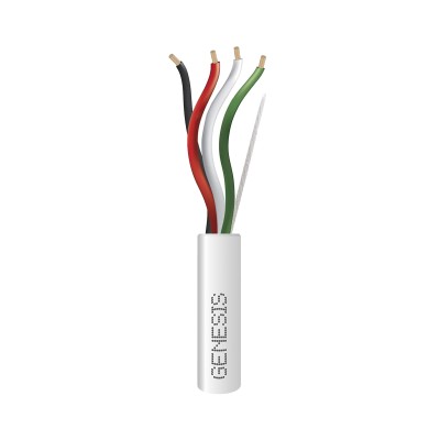 Bobina de 305 Metros (1000 Pies) / Cable de Cobre / 4 x 18 AWG / Riser