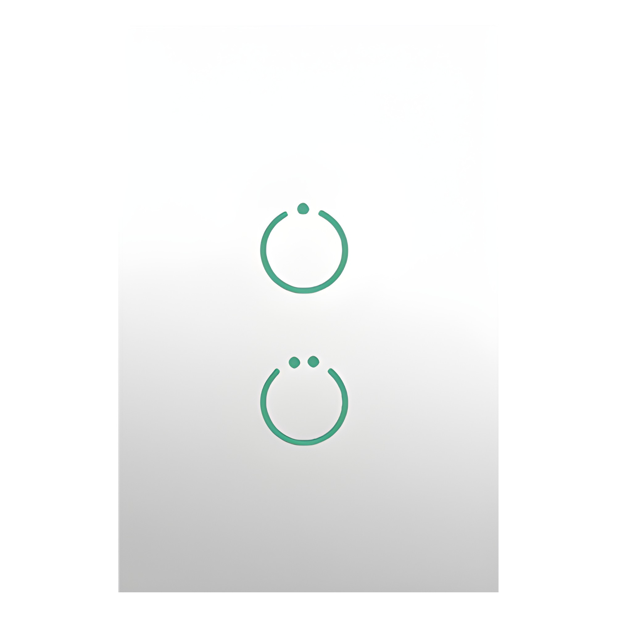 (ZWAVE) Interruptor On/Off panel táctil touch inalámbrico Zwave Plus 2