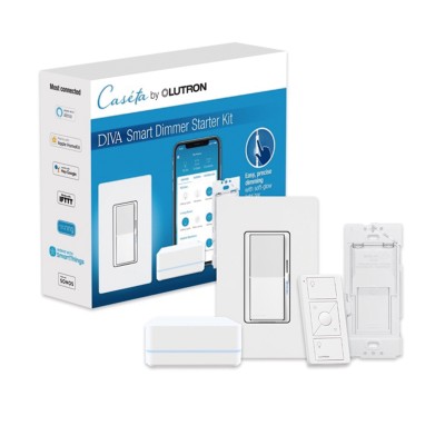 (Caseta Wireless) Kit Hub controlador, atenuador, control remoto PICO,