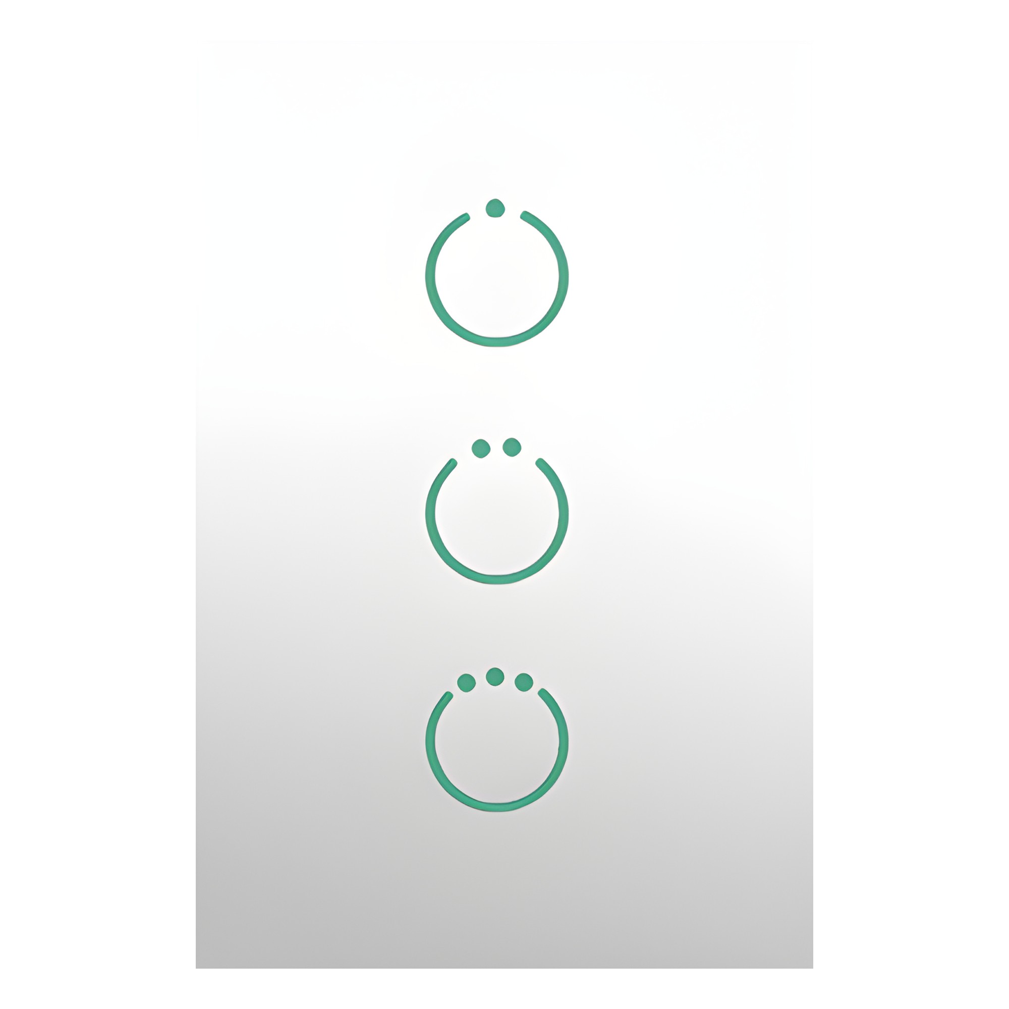 (ZWAVE) Interruptor On/Off panel táctil touch inalámbrico Zwave Plus 3