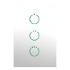 (ZWAVE) Interruptor On/Off panel táctil touch inalámbrico Zwave Plus 3