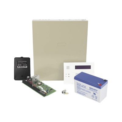 Kit de Panel de Alarma VISTA48LA con  Batería de 9Ah, Transformador y 