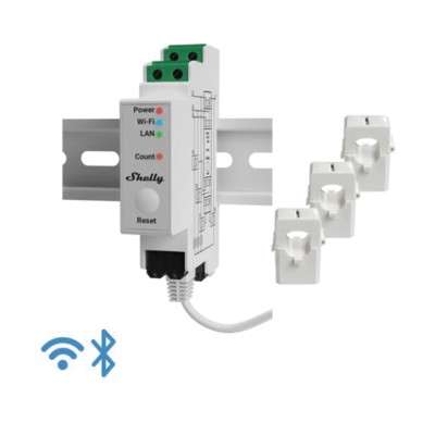 Medidor Trifásico de Corriente Alterna / WIFI / industrial y residenci