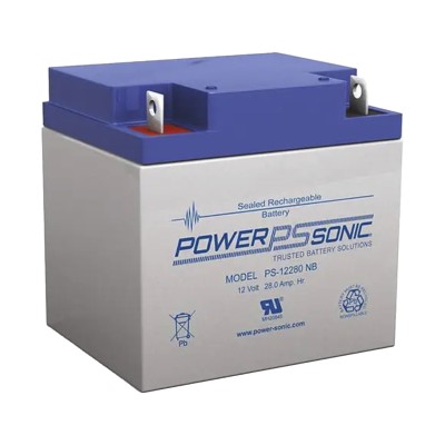 Batería 12V, 28AH, Para Respaldo, Tecnologías AGM/VRLA, 5 Años Vida Út