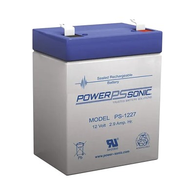 Batería 12V, 2.9AH, Para Respaldo, Tecnologías AGM/VRLA, 5 Años Vida Ú