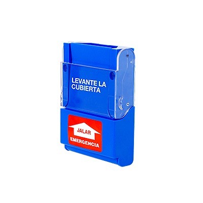 Estación manual de Emergencia / Policarbonato Alta Resistencia / 2 Año