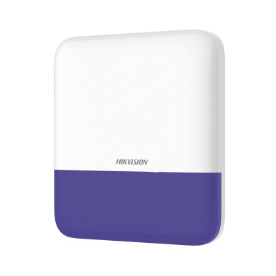 (AX PRO) Sirena Inalámbrica con Estrobo Azul para Exterior IP65 / 110 