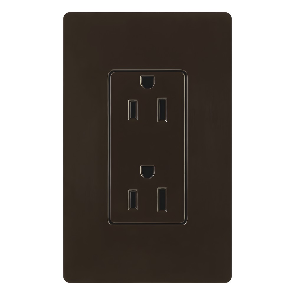 TOMACORRIENTE 120V/15A COLOR CAFE