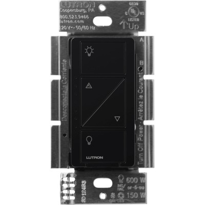 (Caseta Wireless) Atenuador de pared. Aumenta/Disminuye Intensidad de 