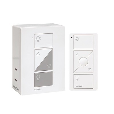 (Caseta Wireless) Kit, adaptador y control remoto PICO, Ideal para lam