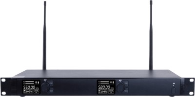 Receptor Inalámbrico Dual Canal Digital U-Band | 4 Bandas de Frecuenci