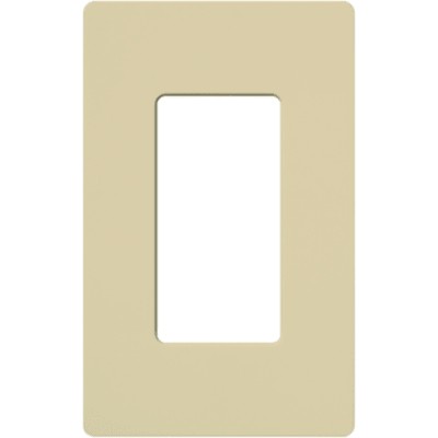 Placa de pared 1 espacio, para atenuador (dimmer), switch ó control re