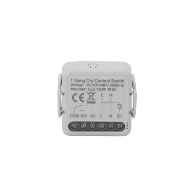 ZigBee Modulo switch relevador salida de Contacto Seco /  100-240V / 5