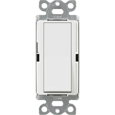 Interruptor Claro, 3 Hilos, 15A, Color Blanco