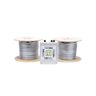 Cable Sensor Perimetral IRONCLAD / 610 m (2,000 ft) / 2 Zonas / Cerca 