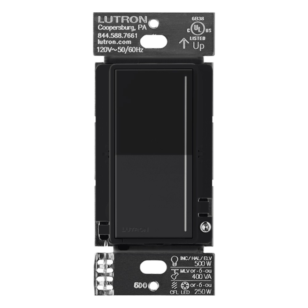 (RadioRa3) Atenuador táctil Sunnata Dimmer PRO color negro satin, requ