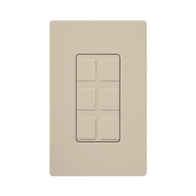 Caja de pared para contactos varios, 6 mini espacios.